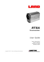 Ametek LAND RT8A User Manual предпросмотр