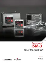 Предварительный просмотр 1 страницы Ametek mocon Dansensor ISM-3 User Manual