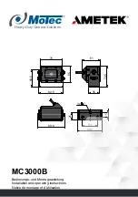 Preview for 1 page of Ametek Motec MC3000B Installation And Operating Instructions Manual