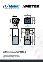 Предварительный просмотр 1 страницы Ametek Motec MC5201 Series Installation And Operating Instructions Manual