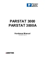 Ametek PARSTAT 3000 Hardware Manual preview