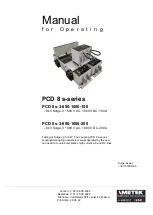 Предварительный просмотр 1 страницы Ametek PCD 8 S Series Manual