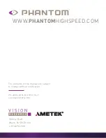 Предварительный просмотр 70 страницы Ametek PHANTOM Miro C321 User Manual