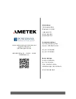 Preview for 68 page of Ametek Powervar 3400 Series User Manual