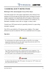 Preview for 5 page of Ametek POWERVAR ABCDEF10.2-22 User Manual