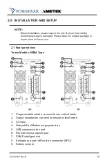 Предварительный просмотр 10 страницы Ametek Powervar Sinergy III 2kVA User Manual