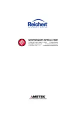 Предварительный просмотр 16 страницы Ametek Reichert PDM User Manual