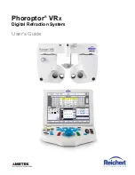 Ametek Reichert Phoroptor VRx User Manual preview