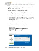 Preview for 16 page of Ametek Surgex SA-20-AR User Manual