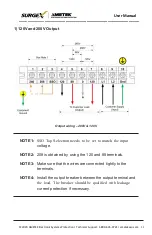 Предварительный просмотр 14 страницы Ametek SURGEX Security Plus II UPS-42100-85R User Manual