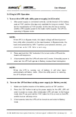 Предварительный просмотр 23 страницы Ametek SURGEX Security Plus II UPS-42100-85R User Manual