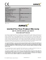 Preview for 5 page of Ametek Surgex SX1200 Series Installation Instructions