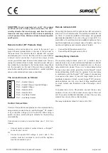 Preview for 4 page of Ametek SurgeX SX2200 Series Installation Instructions