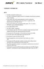 Preview for 6 page of Ametek SurgeX UPS-1440-Li-ISO User Manual