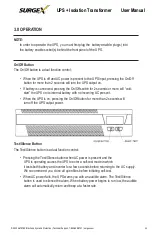 Preview for 14 page of Ametek SurgeX UPS-1440-Li-ISO User Manual