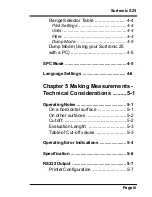 Предварительный просмотр 5 страницы Ametek Surtronic 25 User Manual