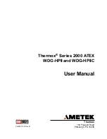 Preview for 1 page of Ametek Thermox 2000 ATEX Series User Manual