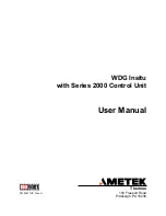 Ametek Thermox WDG Insitu User Manual preview