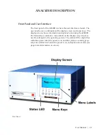 Preview for 21 page of Ametek TRACE ANALYTICAL ta5000R User Manual