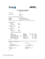 Preview for 4 page of Ametek VERSITRON BT130R Operation Manual