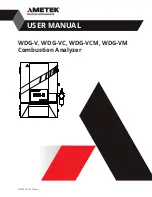 Предварительный просмотр 1 страницы Ametek WDG-V User Manual