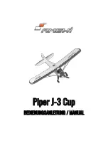 Предварительный просмотр 1 страницы Amewi Piper J-3 Cup Manual