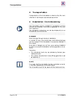 Preview for 16 page of AMF-BRUNS FUTURESAFE Operating Instructions Manual