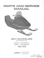 AMF 1969 SKI-DADDLER MARK IV Service Manual preview