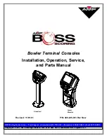 Preview for 1 page of AMF Boss 400-286-003 Installation, Operation, Service, And Parts Manual