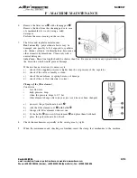 Preview for 63 page of AMF REECE S-4000 LT Parts And Service Manual