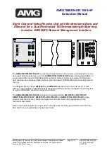 Preview for 1 page of AMG AMG3787E-1-DR-1550-HP Instruction Manual