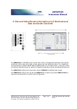 Предварительный просмотр 1 страницы AMG AMG4748A Instruction Manual