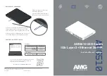 AMG AMG510-24G Series Installation Manual предпросмотр