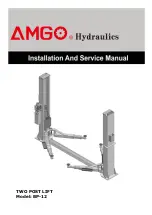 AMGO Hydraulics BP-12 Installation And Service Manual preview