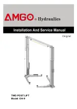 Preview for 1 page of AMGO Hydraulics OH-9 Installation And Service Manual