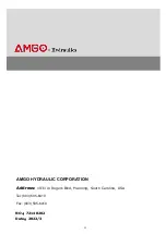 Предварительный просмотр 37 страницы AMGO Hydraulics PRO-40 Installation And Service Manual