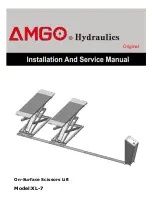 AMGO Hydraulics XL-7 Installation And Service Manual preview