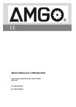 Preview for 36 page of AMGO 408-P Installation And Service Manual