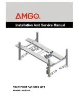 Предварительный просмотр 1 страницы AMGO A435-P Installation And Service Manual