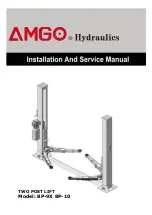 AMGO BP-10 Installation And Service Manual preview