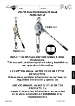 AMH C3400-3H Installation, Operation & Maintenance Manual preview