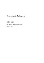 Preview for 1 page of AMI eBOX-322 Series Product Manual