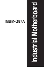 Предварительный просмотр 1 страницы AMI IMBM-Q87A Manual