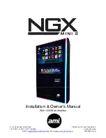 Preview for 1 page of AMI NGX MINI 2 Installation & Owner'S Manual