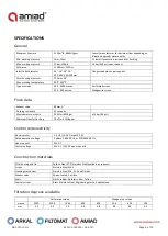 Предварительный просмотр 4 страницы amiad ABF-15000 Installation, Operation And Maintenance Instructions