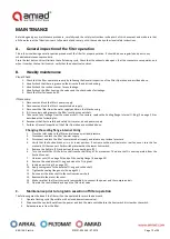 Preview for 12 page of amiad EBS-10K Flat Lid Filter Installation, Operation And Maintenance Instructions