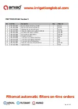 Предварительный просмотр 50 страницы amiad Filtomat MG-110P Installation, Operation And Maintenance Instructions