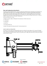 Предварительный просмотр 11 страницы amiad Filtomat MG110 Installation, Operation And Maintenance Instructions