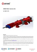 Preview for 2 page of amiad SAF-3000 Installation, Operation And Maintenance Instructions