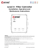 Preview for 21 page of amiad TAF 142 Installation, Operation And Maintenance Instructions